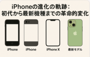 これがiPhoneの進化だ!歴代モデルと未来予測