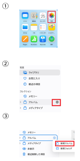 アルバム整理例